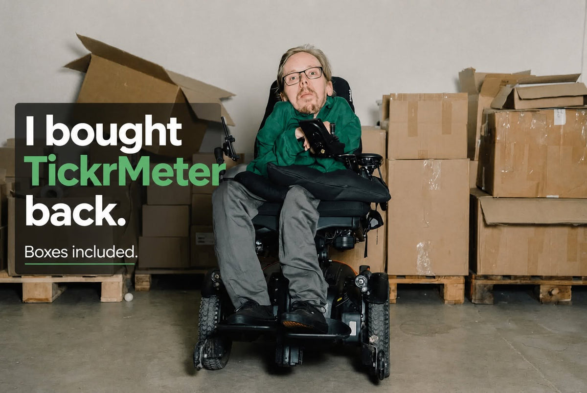 I bought TickrMeter back