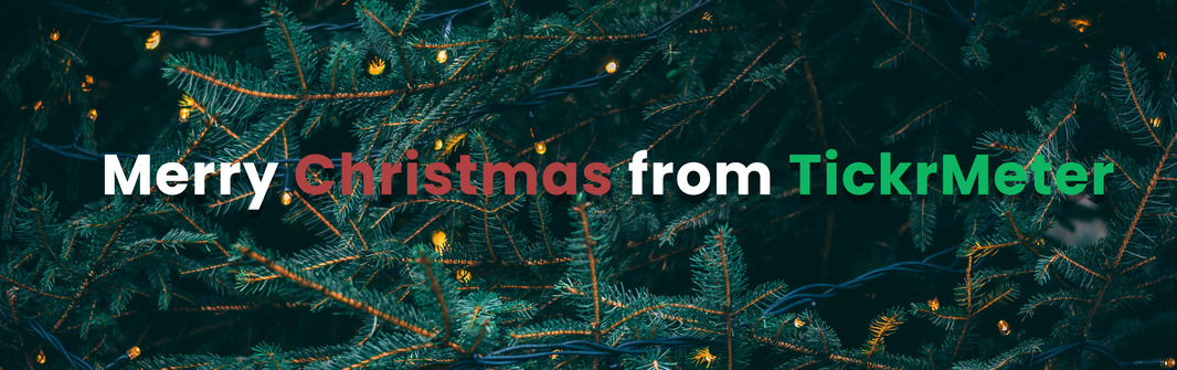 Merry Christmas from Tickrmeter!
